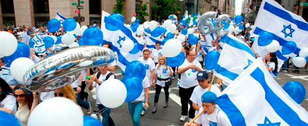 Парад Торжество Израиля в Нью-ЙОрке