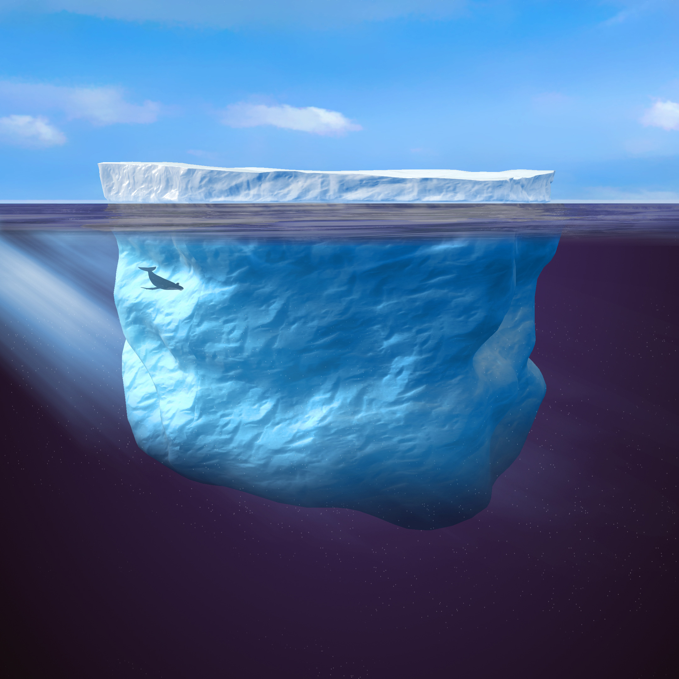Почему лед плавает. Айсберг под водой. Гигантский Айсберг. Айсберг в океане. Айсберг под водой и над водой.